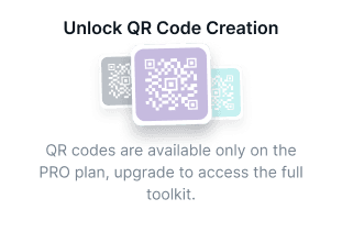 Unlock QR Code Creation